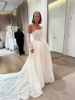 Beatris Gown-Wedding Gowns-Pronovias Privee-Rituals of Love-Vancouver Canada