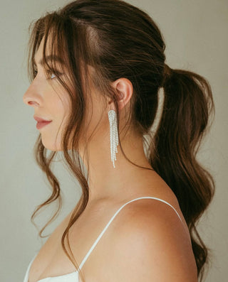 Raining Diamonds Earrings-Jewellery-Rituals Ceremonials-Rituals of Love-Vancouver Canada