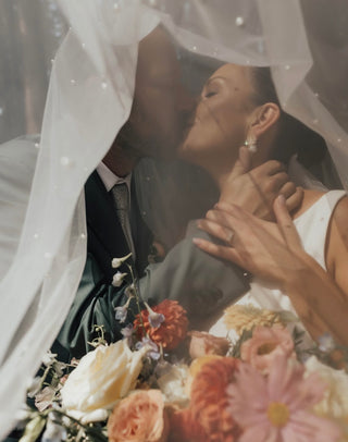 Pearl Slip Veil-Veils-Rituals Ceremonials-Rituals of Love-Vancouver Canada