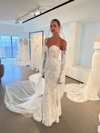 V-LA44 Veil-Veils-Pronovias-Rituals of Love-Vancouver Canada