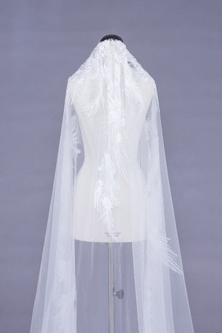 V-Lansbury Veil-Veils-Pronovias-Rituals of Love-Vancouver Canada