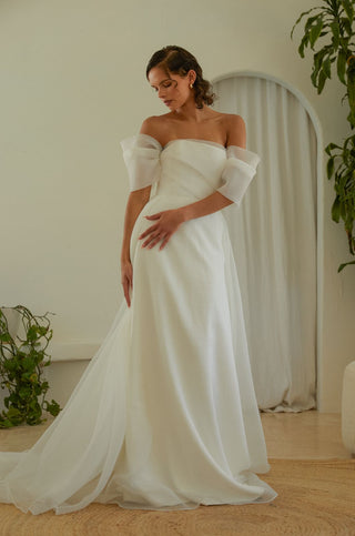Newhite W Sleeves-Bridal Sleeves-Newhite-Rituals of Love-Vancouver Canada