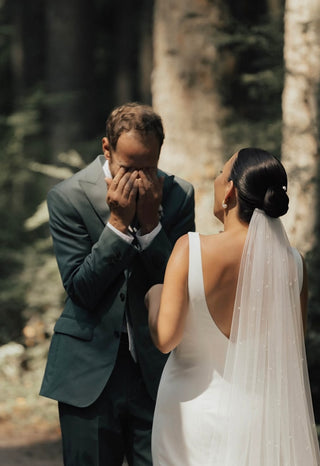 Pearl Slip Veil-Veils-Rituals Ceremonials-Rituals of Love-Vancouver Canada