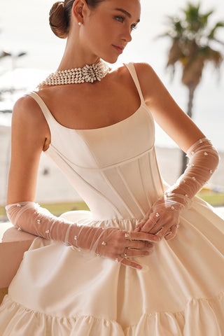LA-03 Gloves-Bridal Sleeves-Pronovias-Rituals of Love-Vancouver Canada