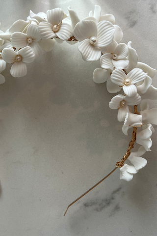 Magnolia Headband-Hair Accessories-Rituals Ceremonials-Rituals of Love-Vancouver Canada