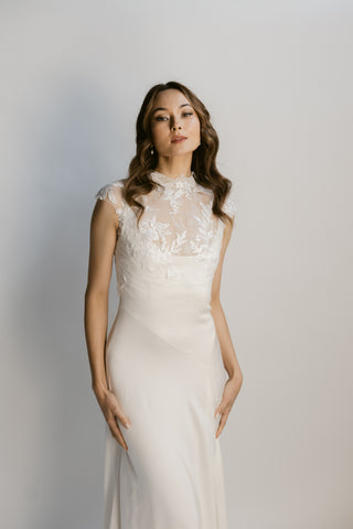 LA-10 Jacket-Bridal Sleeves-Pronovias-Rituals of Love-Vancouver Canada