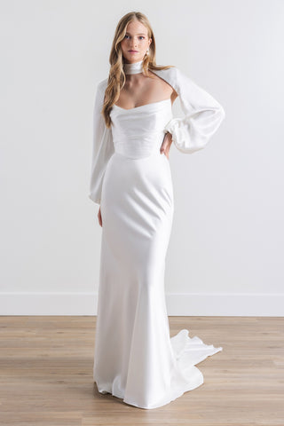 Leora Gown-Wedding Gowns-Watters-Rituals of Love-Vancouver Canada