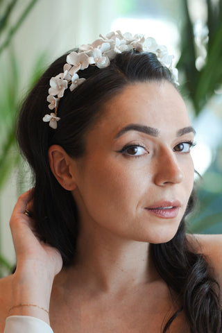 Magnolia Headband-Hair Accessories-Rituals Ceremonials-Rituals of Love-Vancouver Canada