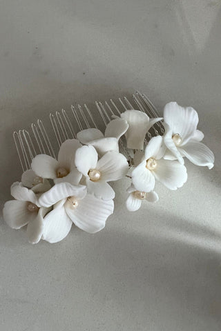 Mayflower Hair Comb-Hair Accessories-Rituals Ceremonials-Rituals of Love-Vancouver Canada