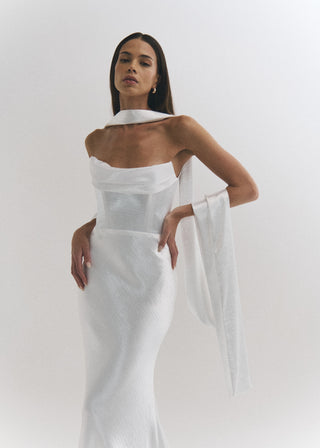 Newhite LS Scarf-Veils-Newhite-Rituals of Love-Vancouver Canada