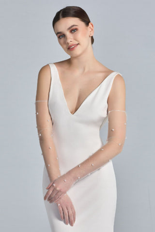 LA-03 Gloves-Bridal Sleeves-Pronovias-Rituals of Love-Vancouver Canada