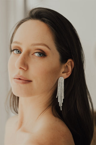Raining Diamonds Earrings-Jewellery-Rituals Ceremonials-Rituals of Love-Vancouver Canada