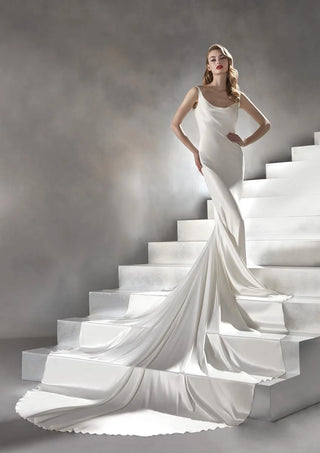Ribelia Gown-Sample Wedding Gowns-Pronovias Atelier-Rituals of Love-Vancouver Canada