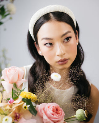 Pearl Headband-Hair Accessories-Rituals Ceremonials-Rituals of Love-Vancouver Canada