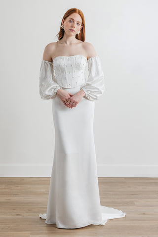 Riviera Gown-Sample Wedding Gowns-Watters-S-Rituals of Love-Vancouver Canada
