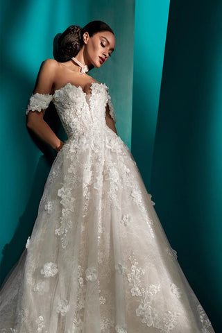 Roland Gown-Sample Wedding Gowns-Pronovias Atelier-Rituals of Love-Vancouver Canada