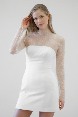 Sencha Bodysuit-Sample Wedding Gowns-Watters-S-Rituals of Love-Vancouver Canada