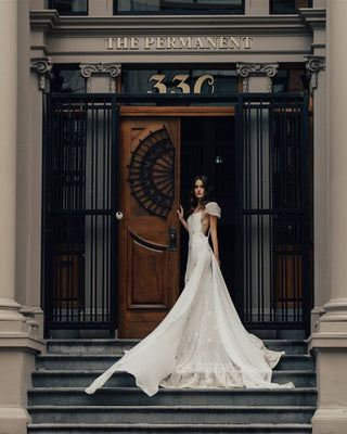 Stevie Gown-Wedding Gowns-Daughters of Simone-Rituals of Love-Vancouver Canada