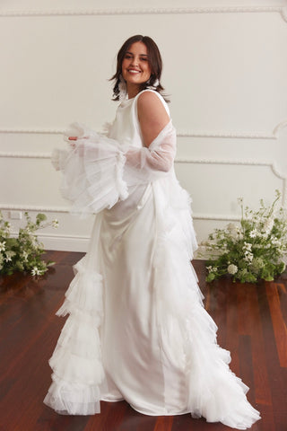 Jagger Robe-Bridal Sleeves-Grace Loves Lace-Rituals of Love-Vancouver Canada