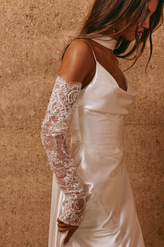 Shimmy Gloves-Bridal Sleeves-Grace Loves Lace-Rituals of Love-Vancouver Canada