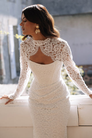 Joy Bolero-Bridal Sleeves-Grace Loves Lace-Rituals of Love-Vancouver Canada