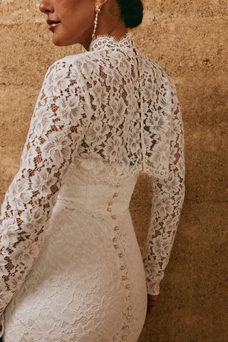 Joy Bolero-Bridal Sleeves-Grace Loves Lace-Rituals of Love-Vancouver Canada