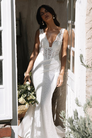 Maeve Gown-Wedding Gowns-Grace Loves Lace-Rituals of Love-Vancouver Canada