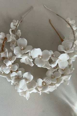 Magnolia Headband-Hair Accessories-Rituals Ceremonials-Rituals of Love-Vancouver Canada