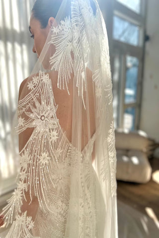 V-Lansbury Veil-Veils-Pronovias-Rituals of Love-Vancouver Canada