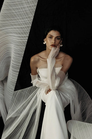 Newhite T Sleeves-Bridal Sleeves-Newhite-Rituals of Love-Vancouver Canada