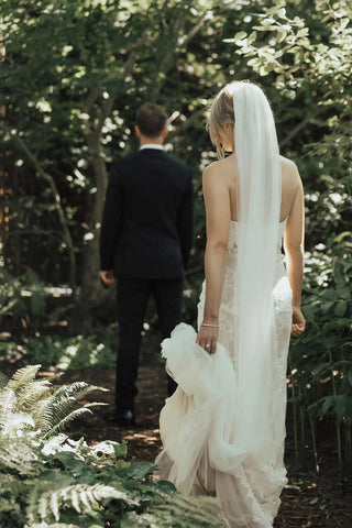 Single Layer Slip Veil-Veils-Rituals Ceremonials-Rituals of Love-Vancouver Canada