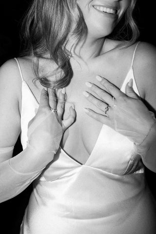 Tulle gloves-Bridal Sleeves-Rituals Ceremonials-Rituals of Love-Vancouver Canada