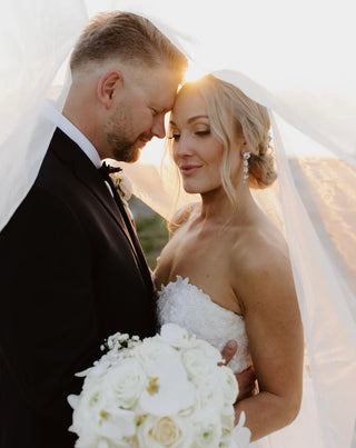 Single Layer Slip Veil-Veils-Rituals Ceremonials-Rituals of Love-Vancouver Canada