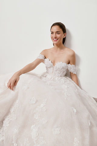 Roland Gown-Sample Wedding Gowns-Pronovias Atelier-12 US-Rituals of Love-Vancouver Canada