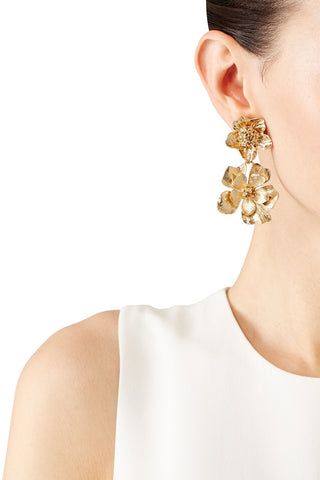 Moss Rose Drop Earring-Earrings-Maison Roe-Rituals of Love-Vancouver Canada