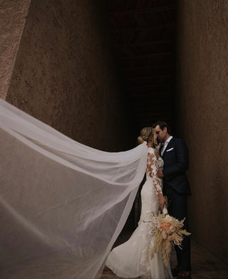 Single Layer Slip Veil-Veils-Rituals Ceremonials-Rituals of Love-Vancouver Canada