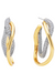 Vancouver Bridal Jewellery Gold Hoops 