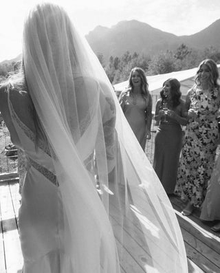 Single Layer Slip Veil-Veils-Rituals Ceremonials-Rituals of Love-Vancouver Canada