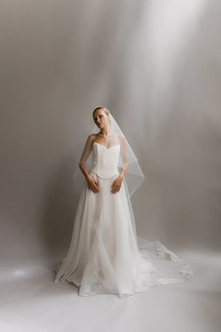 Luna Gown-Sample Wedding Gowns-Something Blue-Rituals of Love-Vancouver Canada