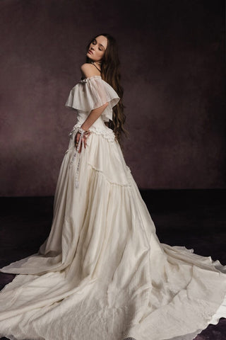 Aimery Ruffle-Bridal Sleeves-Rue de Seine-Rituals of Love-Vancouver Canada