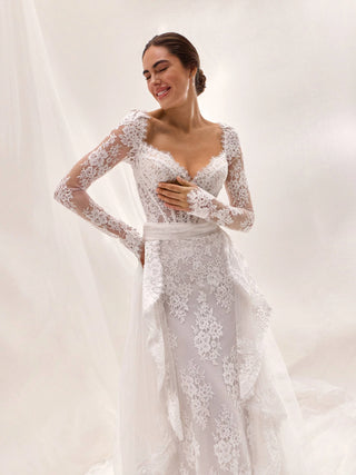 Arook Overskirt-Overskirts-Pronovias-Rituals of Love-Vancouver Canada
