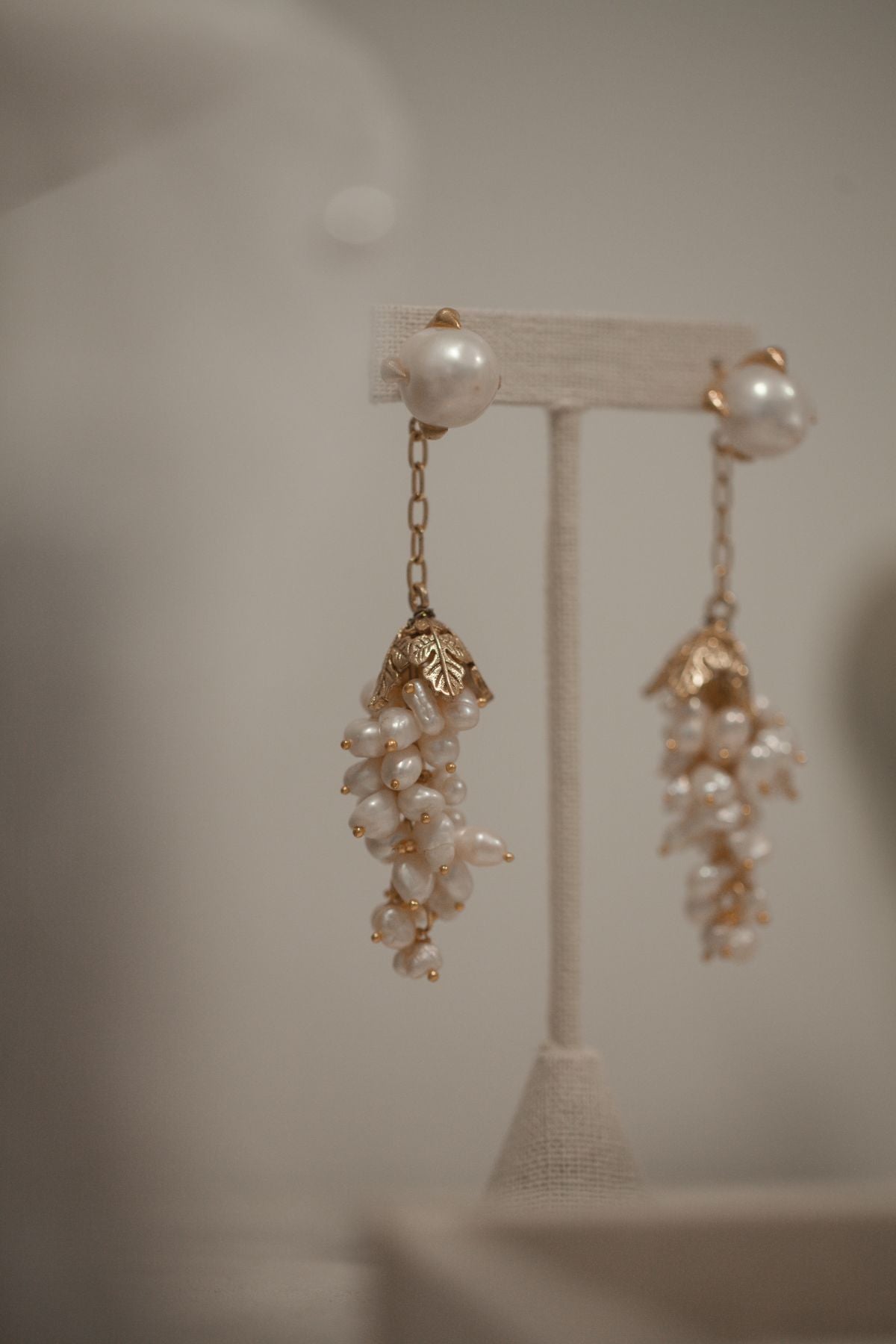Blue Bonnet Drop Earrings