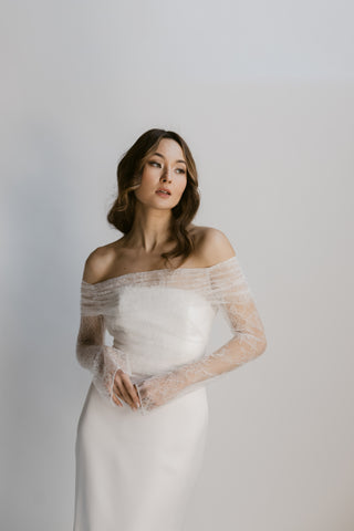 Ocean Topper-Bridal Sleeves-Theia Couture-Rituals of Love-Vancouver Canada