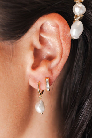 Coastal Pearl Earrings