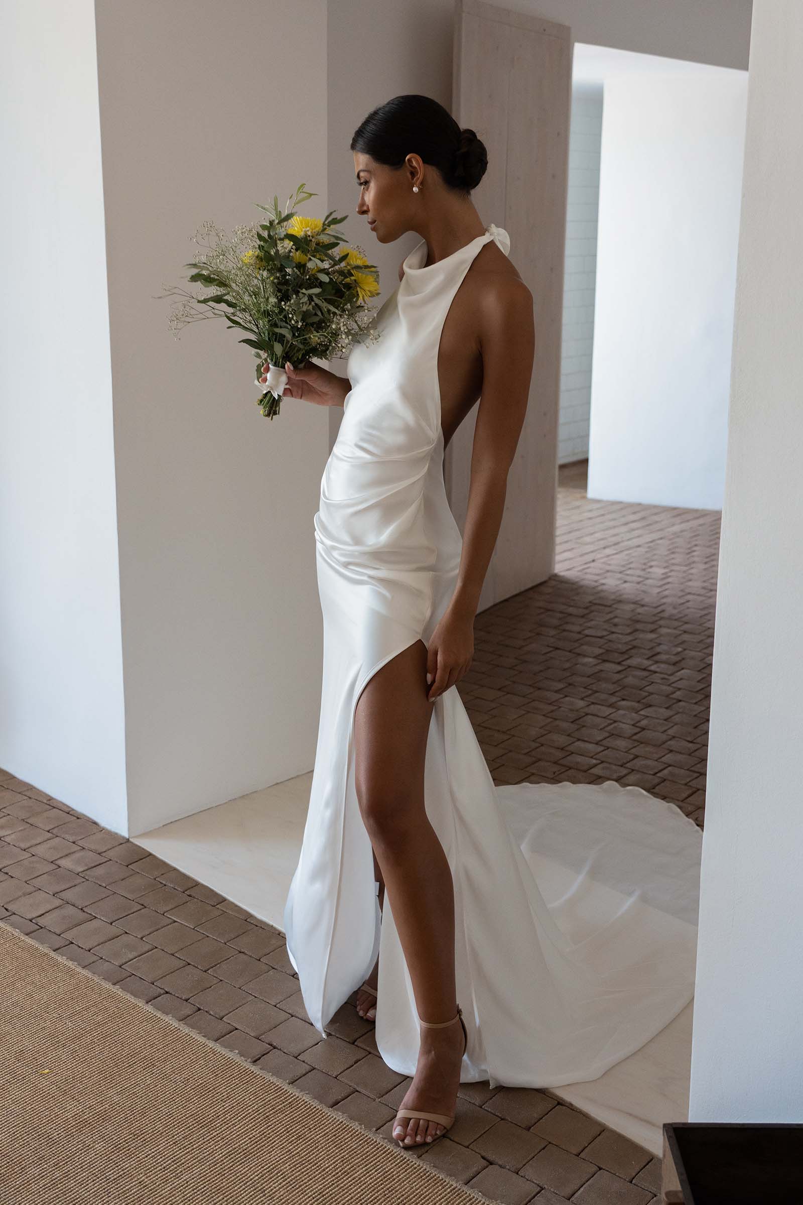 wedding dresses grace loves lace Embroidered Floral Lace Wedding Dress A-Line Ivory S Rosie by Grace Loves Lace