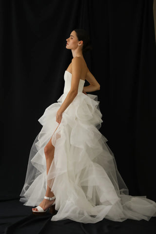 Hudson Gown-Sample Wedding Gowns-Newhite-Rituals of Love-Vancouver Canada