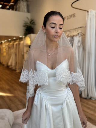 Elara Veil with Blusher-Veils-Rituals Ceremonials-Rituals of Love-Vancouver Canada