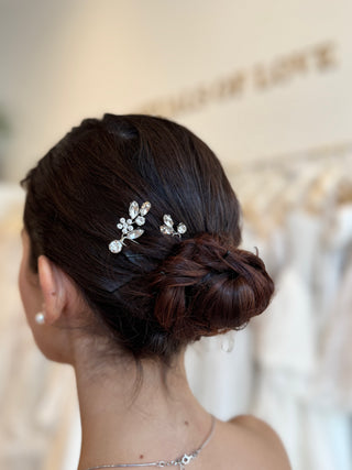 Chelton Hair Pins (set of 2)-Hair Accessories-Rituals Ceremonials-Rituals of Love-Vancouver Canada