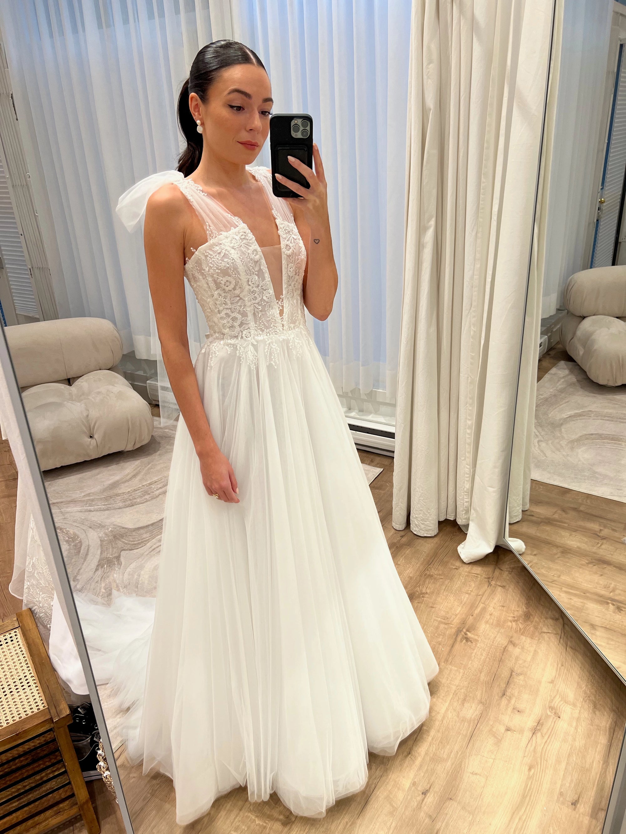 Frances A-line Gown at Rituals of Love Bridal Vancouver