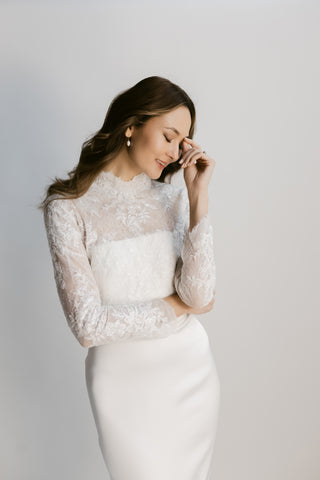 LA-01 Jacket-Bridal Sleeves-Pronovias-Rituals of Love-Vancouver Canada